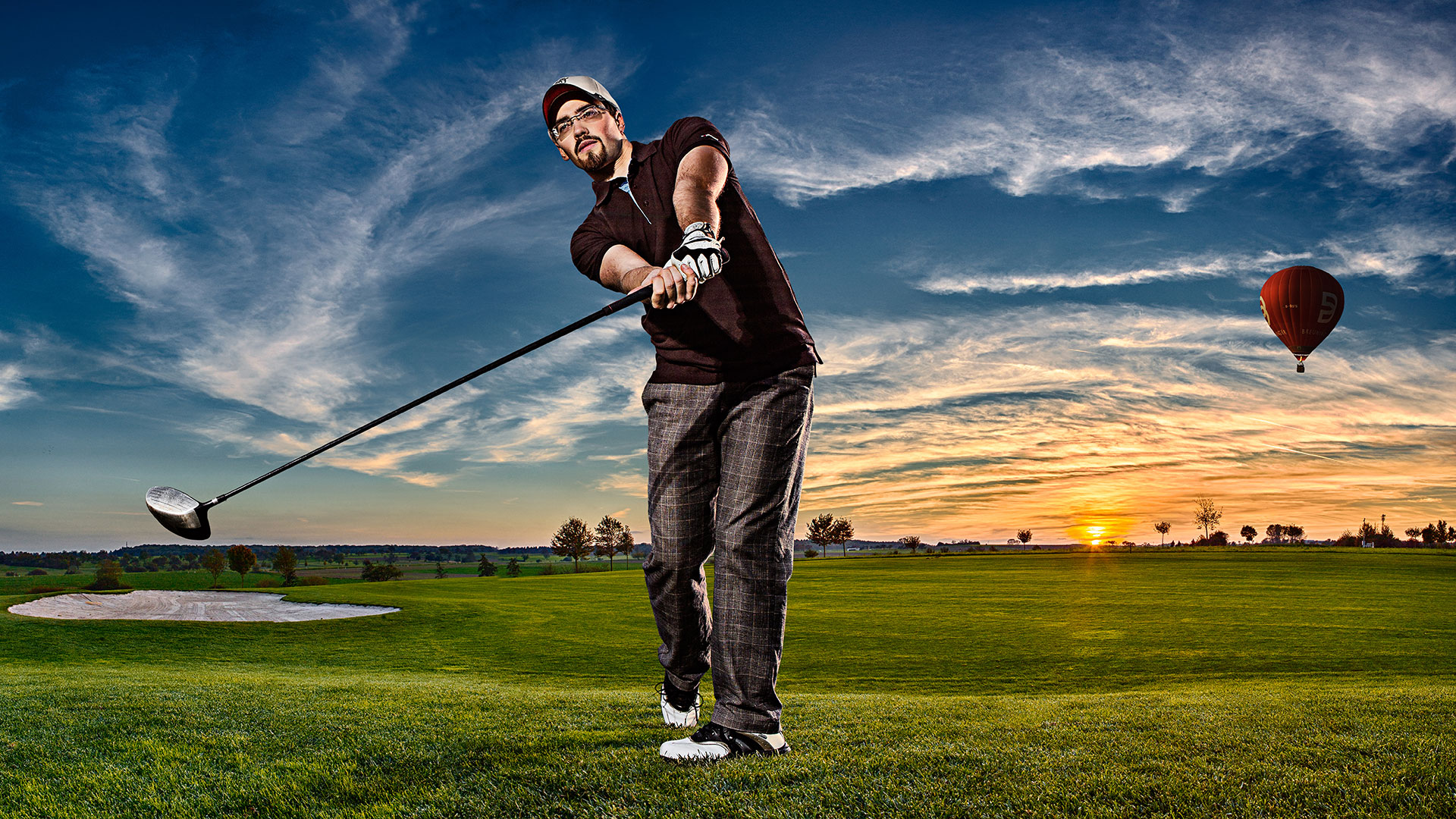 Advertising sports photographer Oleg Trushkov - Golf Club