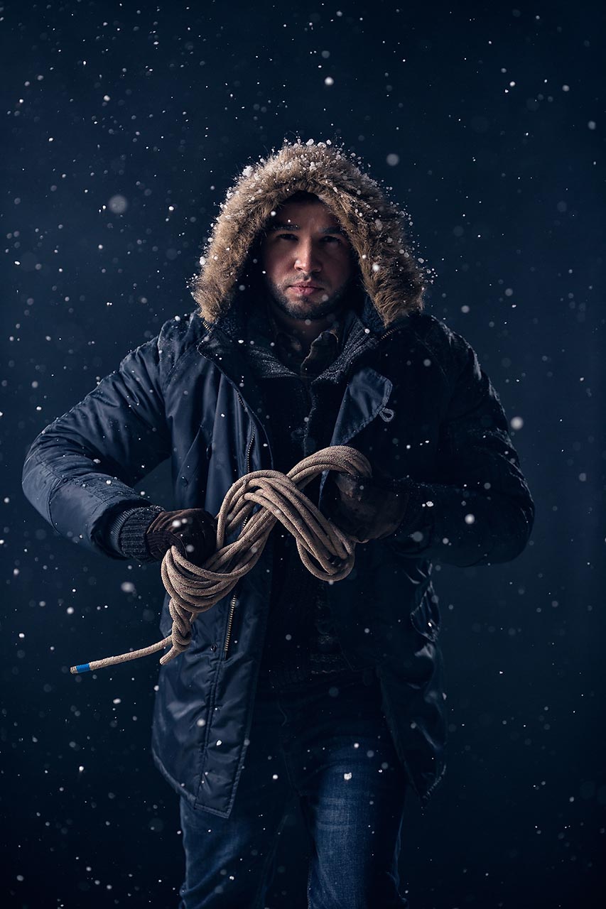 Advertising sports photographer Oleg Trushkov - Blizzard