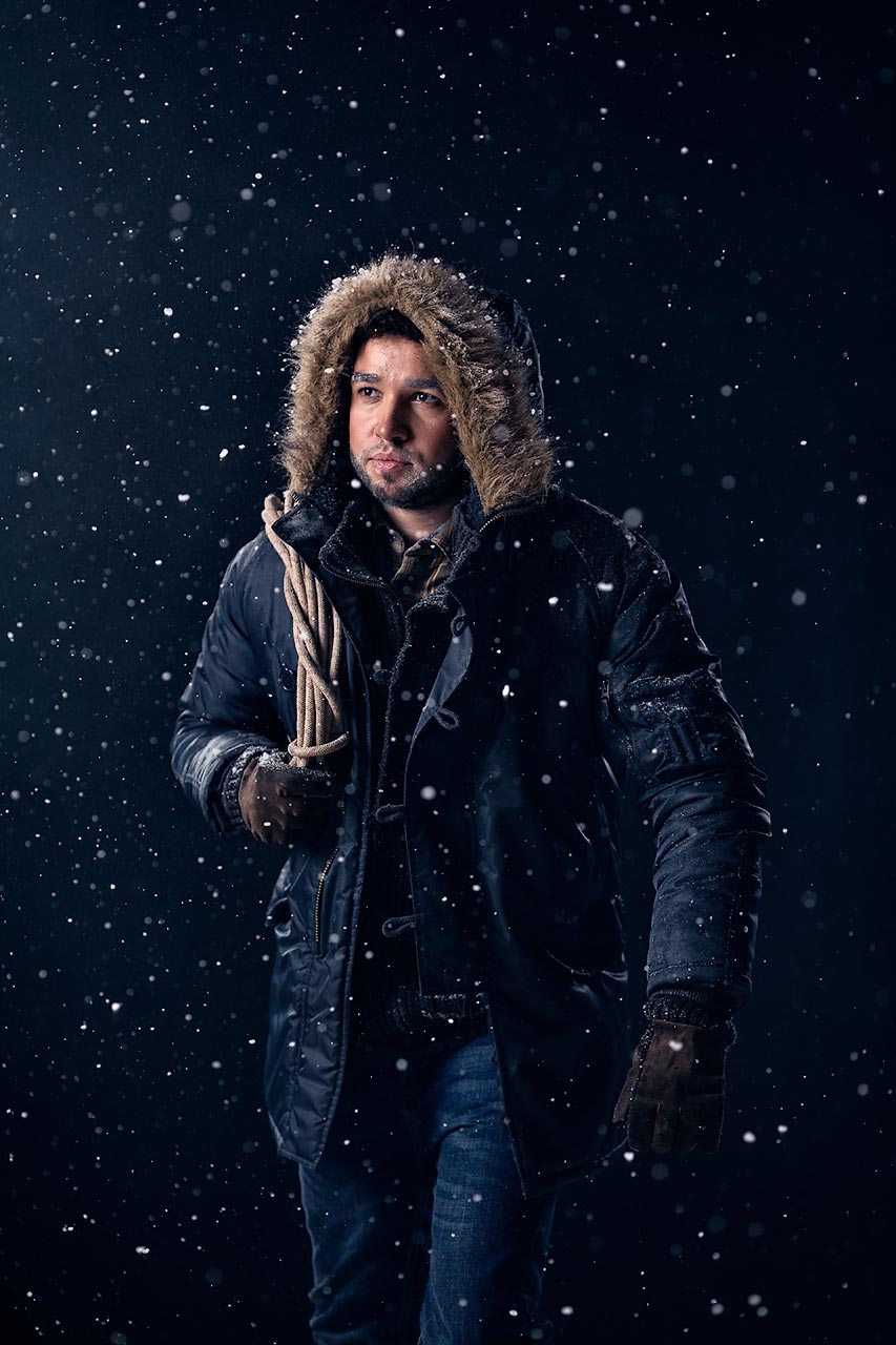 Advertising sports photographer Oleg Trushkov - Blizzard