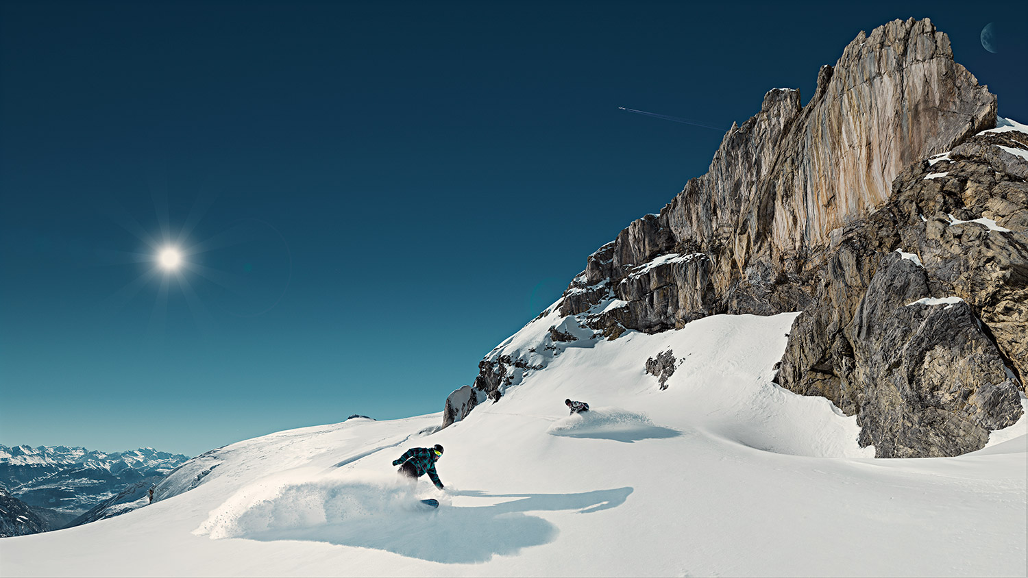 Advertising sports photographer Oleg Trushkov - Snowboarding